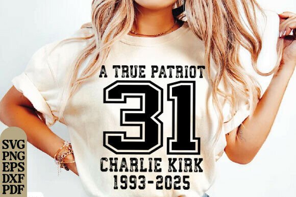 A True Patriot, Charlie 31 USA Freedom Graphics