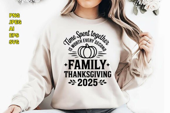 Family Thanksgiving 2025 T-Shirt Design: A Graphic for Warmth and Connection