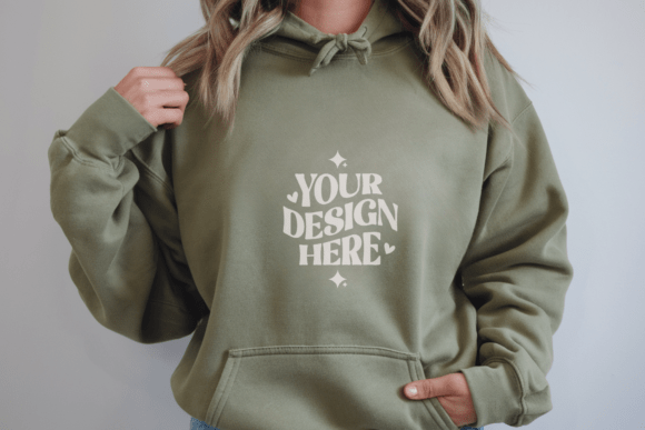 Gildan 18500 Hoodie Mockup for Modern Branding