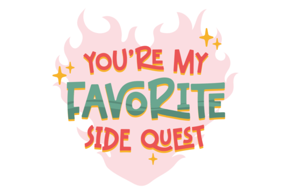 Side Quest Love Graphics for Creative Publishers